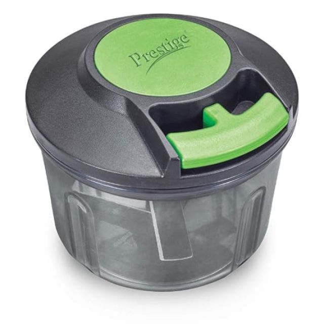 Prestige PVC 8.0 Veggie Cutter with 3 Stainless Steel Blades (Jumbo Bowl)